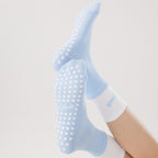 Cloud Blue - Pilates Grip Socks