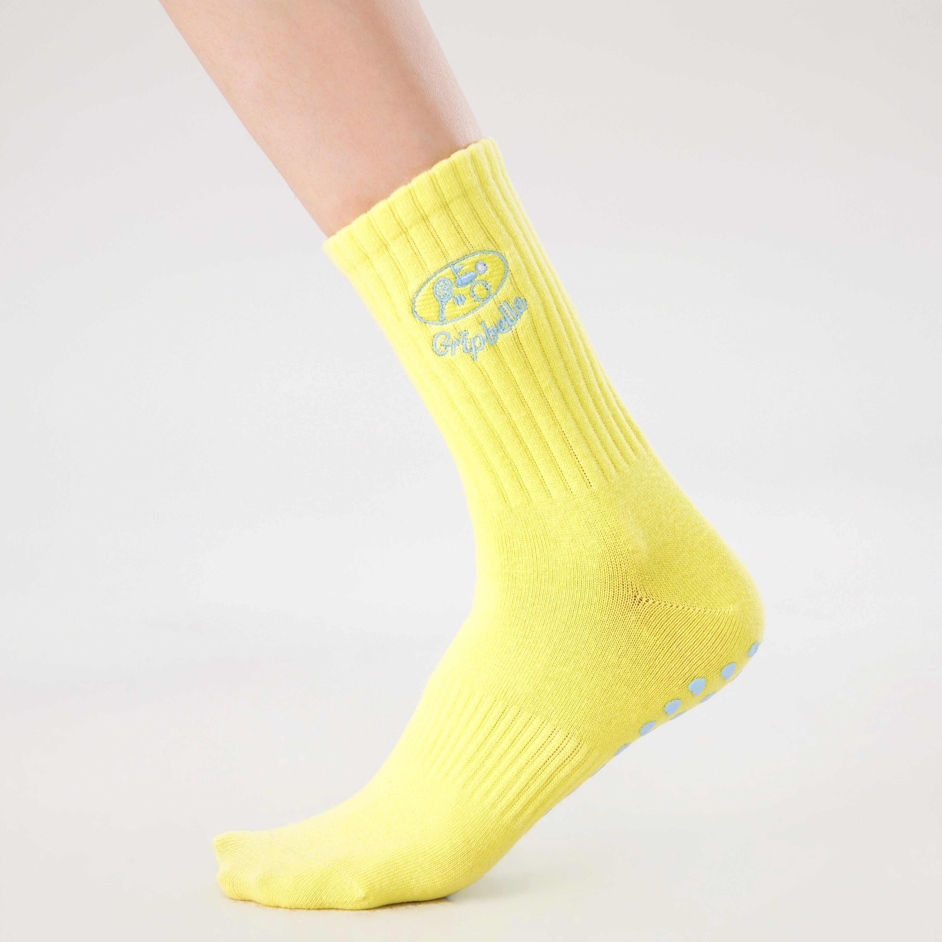 Sunlit Court - Pilates Grip Socks
