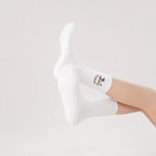 Pilates Morning Puppy – Pilates Grip Socks