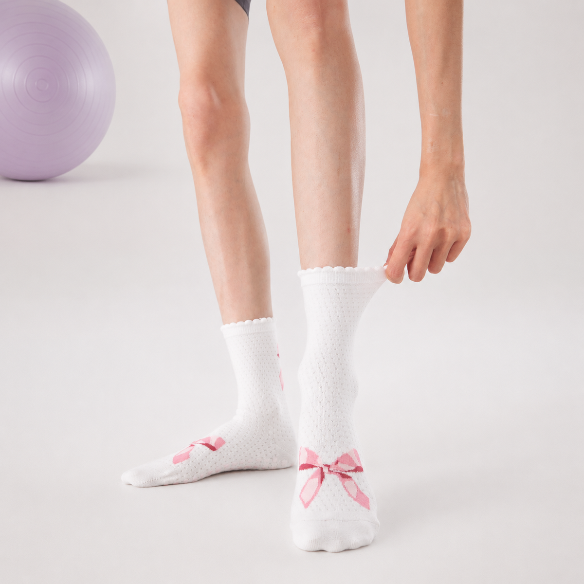 Pilates Grip Socks - Heartbeats Steps