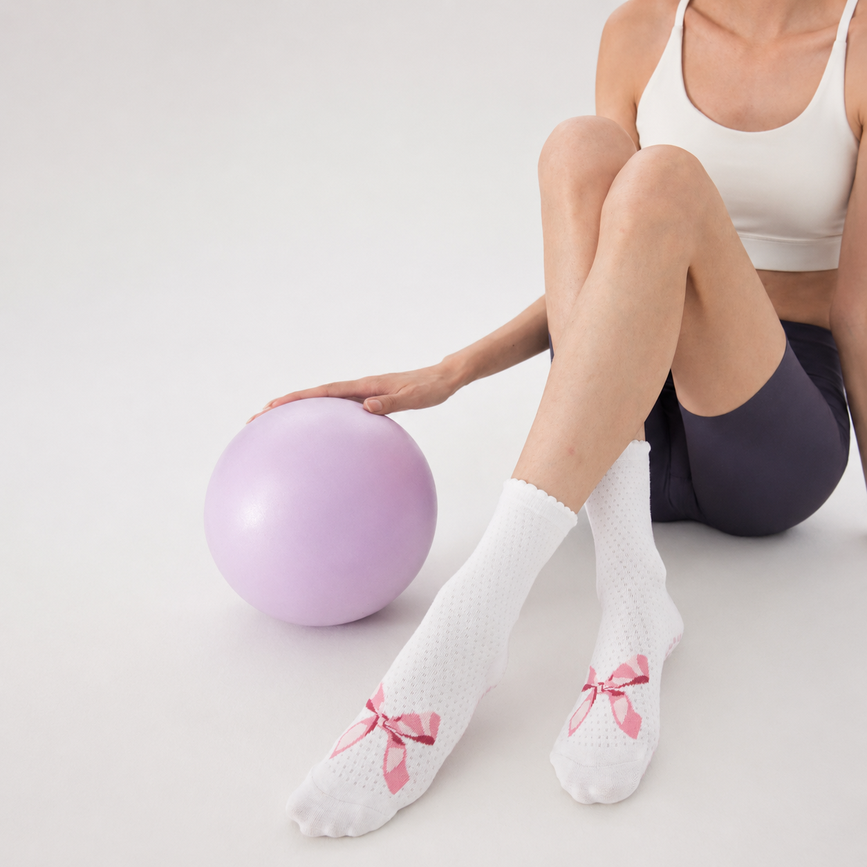 Heartbeats Steps - Pilates Grip Socks