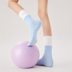 Cloud Blue - Pilates Grip Socks