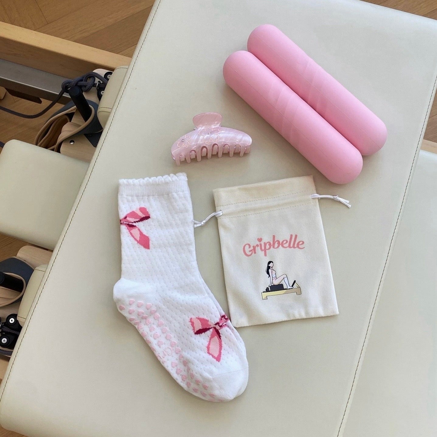 Heartbeats Steps - Pilates Socks